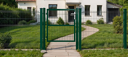 Pletivová záhradná brána