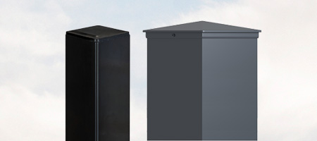 Stĺpik pre bránu a záhradnú bránu